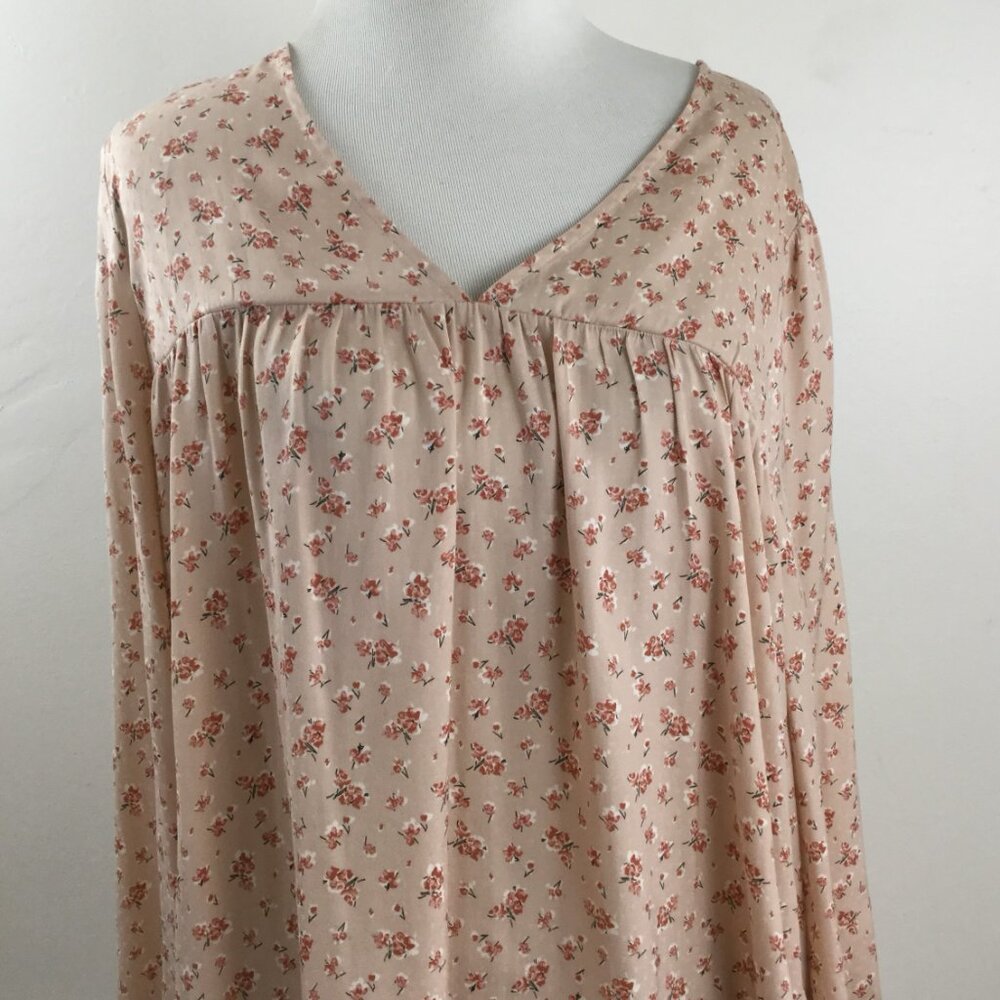 Madewell Floral Blouse xl - Picture 4 of 10